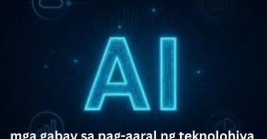 mga gabay sa pag-aaral ng teknolohiya